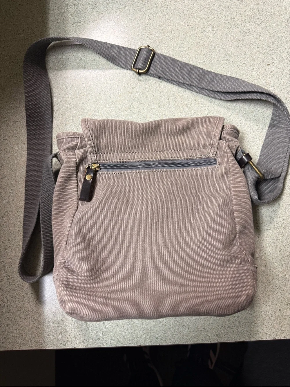Vintage TOPWOLF New York Canvas Messenger Bag